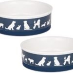 Dog Food & Water Bowl Set
